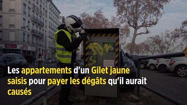 Les appartements d'un Gilet jaune saisis pour payer les dégâts qu'il aurait causés