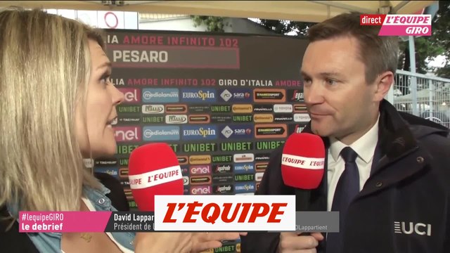 Lappartient «La prudence ne doit rien céder au spectacle» - Cyclisme - Giro