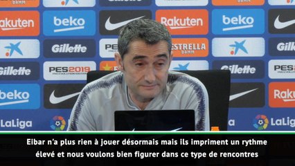 38e j. - Valverde : "Rester compétitif pour la Coupe du Roi"