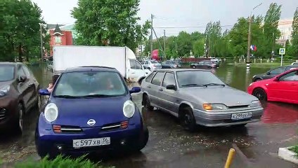 Rains in Russia Cause Flooding