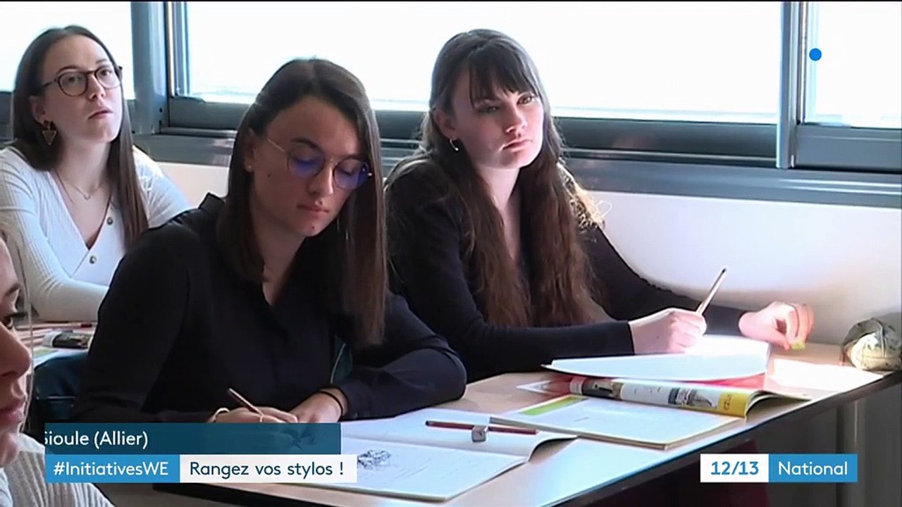 Écologie : un lycée de l'Allier interdit stylos et feutres