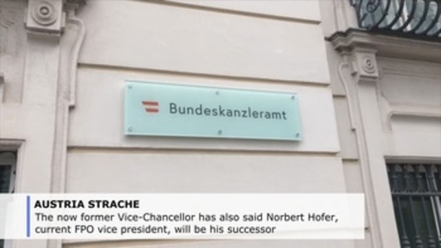 Austrian vice chancellor resigns over video scandal