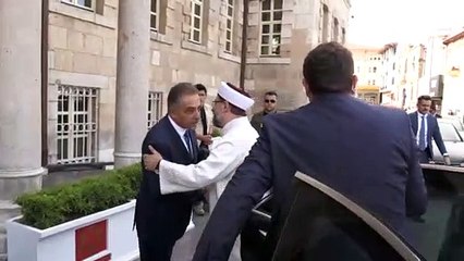 Diyanet İşleri Başkanı Ali Erbaş, Konya Valisi Toprak'ı ziyaret etti - KONYA