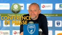 Conférence de presse Chamois Niortais - Red Star  FC (1-0) : Pascal PLANCQUE (CNFC) -  (RED) - 2018/2019