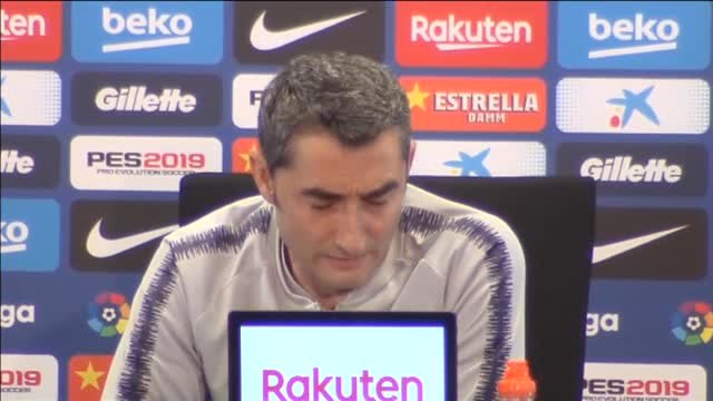 Valverde sobre Griezmann: Si al final viene al Barça ya se verá, estamos hablando de supuestos