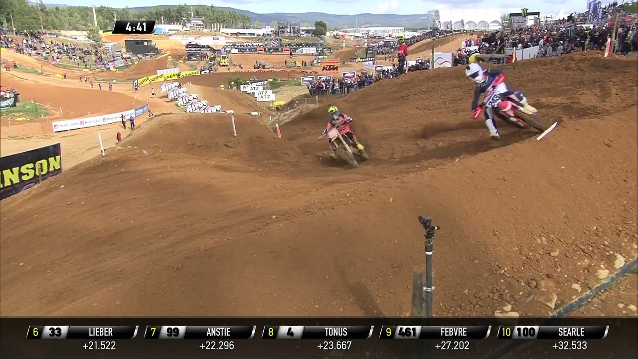 Antonio Cairoli passes Tim Gajser - MXGP of Por...