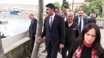 Çevre ve Şehircilik Bakanı Murat Kurum, proje alanlarını inceledi - ZONGULDAK