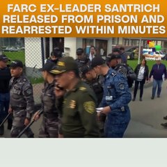FARC Ex-leader Jesus Santrich Released From Prison And Rearrested
