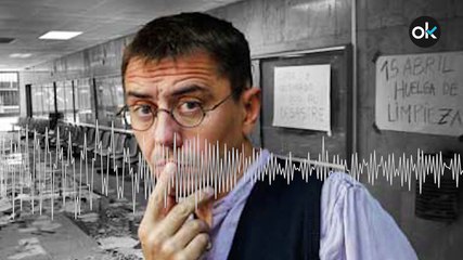 Un alumno increpa a Monedero
