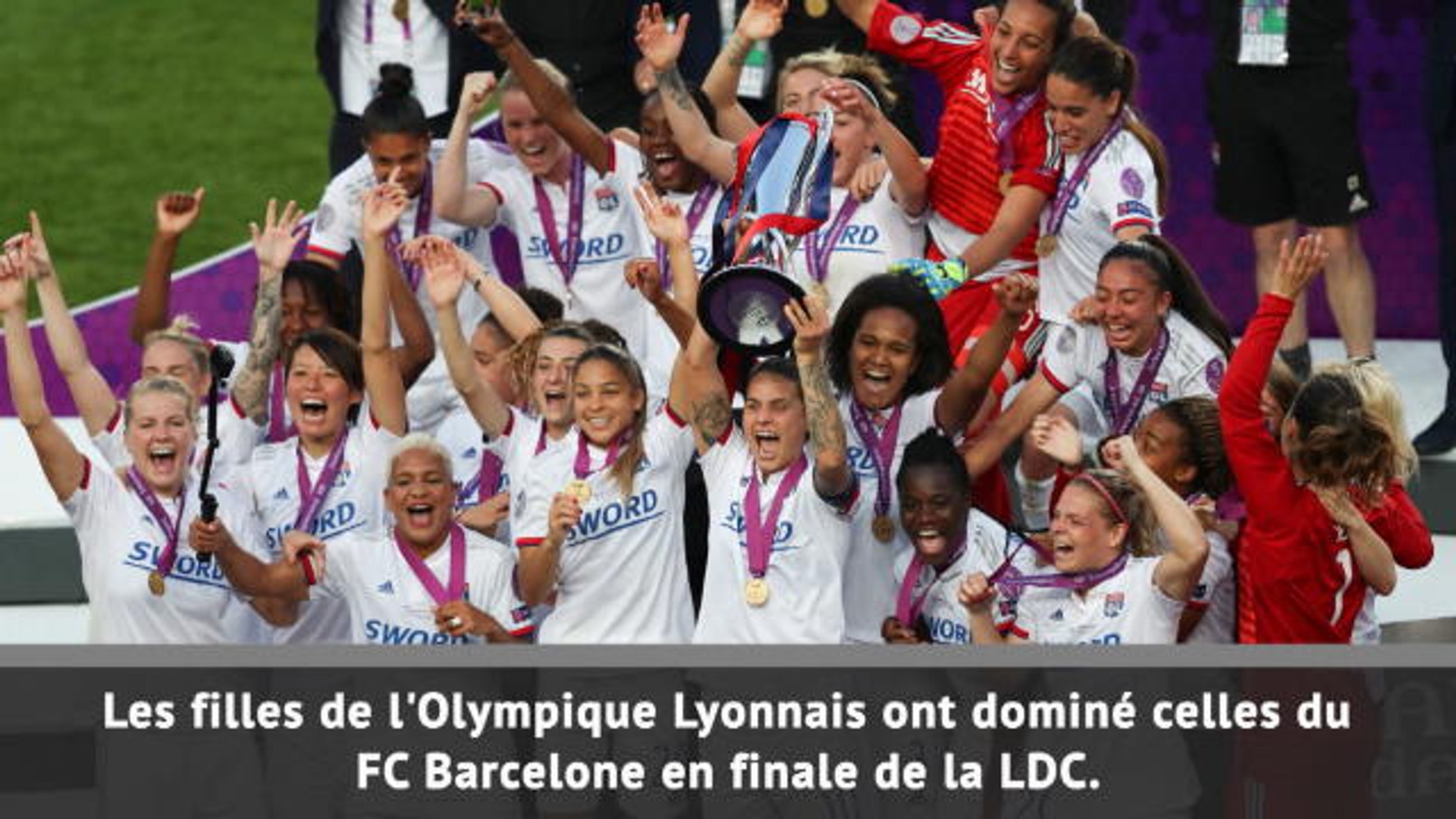 LdC (F) - Les Lyonnaises reines d'Europe - فيديو Dailymotion