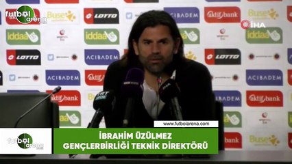 İbrahim Üzülmez: “Gençlerbirliği'nin olması gereken yer Süper Lig"