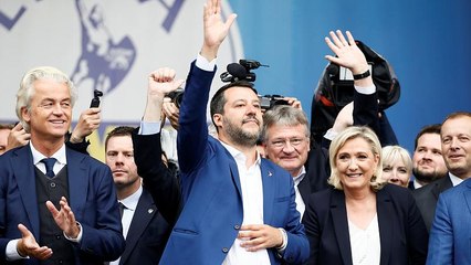 Matteo Salvini et Marine Le Pen au sommet des extrêmes