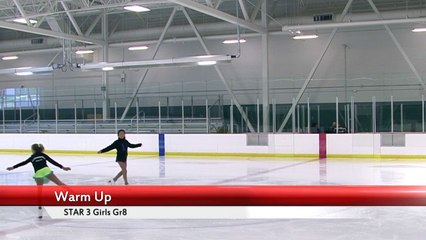 STAR 3 Girls Group 8 Free Program -2019 Belair Direct Super Series Victoria Day - Rink 3