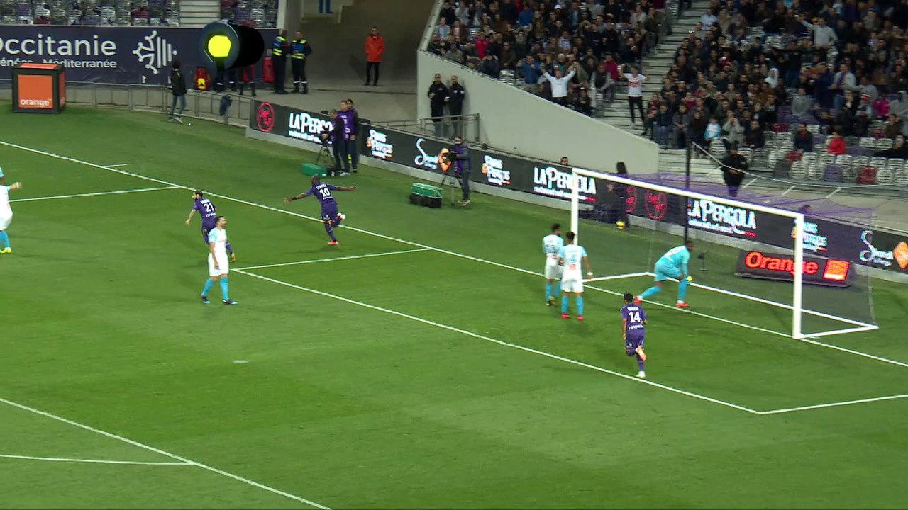 L'ouverture du score signée Aaron Leya Iseka face à l'OM