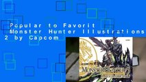 Popular to Favorit  Monster Hunter Illustrations 2 by Capcom