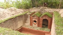 Most Amazing Underground Swimming Pool and Dig To Build Underground House