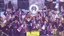 PSG lift Ligue 1 trophy