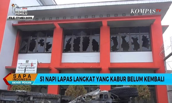 51 Napi di Lapas Langkat Masih Melarikan Diri