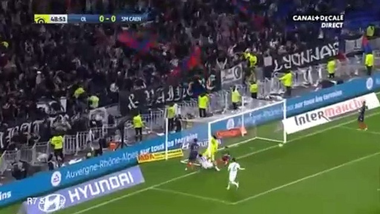 lyon vs caen 4-0 RÉSUMÉ et TOUT LES BUTS