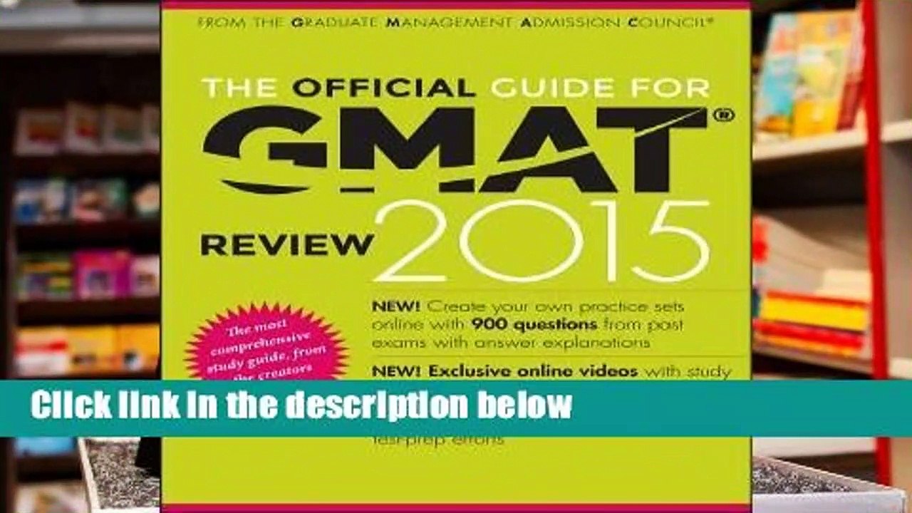 The Official Guide for GMAT Review 2015 Complete
