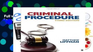 Full version  Criminal Procedure Complete