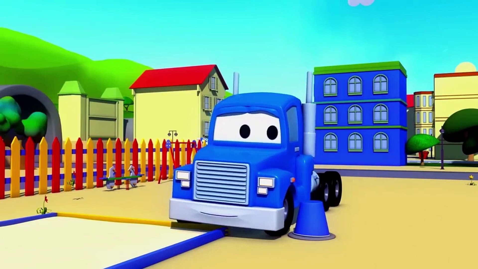 The Cameleon Truck ! - Carl the Super Truck in Car City | Children Cartoons  - video Dailymotion