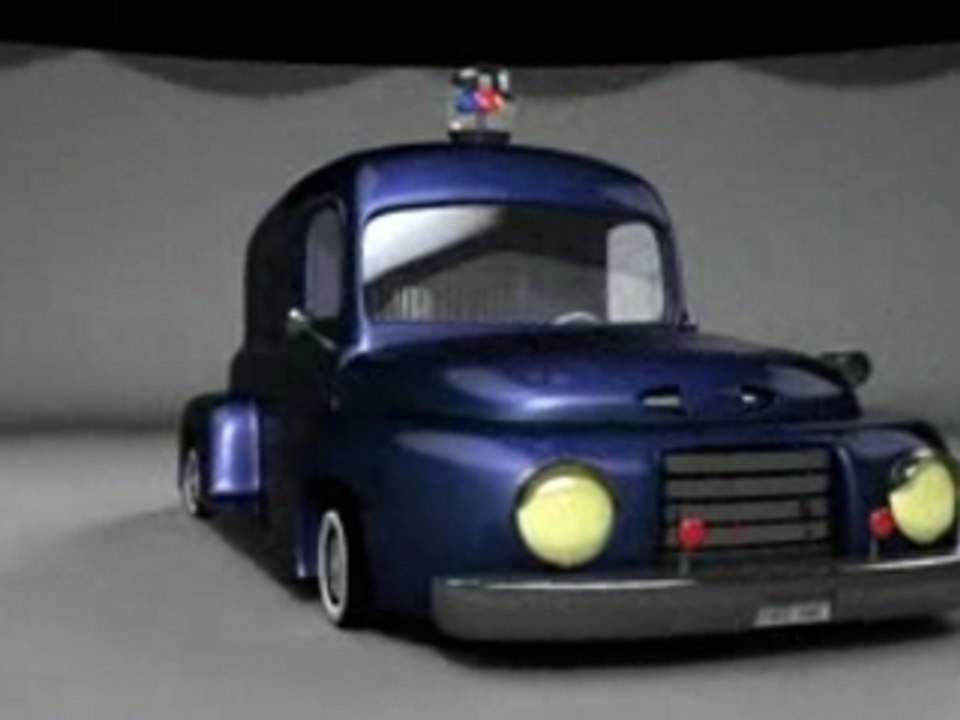 Cartoon Car Turntable