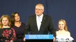 Australia PM Scott Morrison returns after tight election