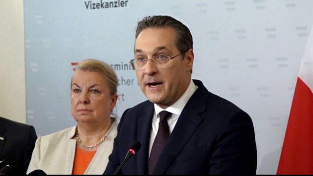 Austrian far-right leader quits over sting, coalition teeters