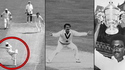 ICC Cricket World Cup 2019 : Roy Fredericks hooked dennis Lillee For Six But Trod On His Stump !