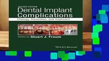 Dental Implant Complications: Etiology, Prevention, and Treatment  Best Sellers Rank : #3