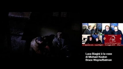 Luca Biagini doppia Batman nel film del 1989 e Alfred nella serie tv Gotham