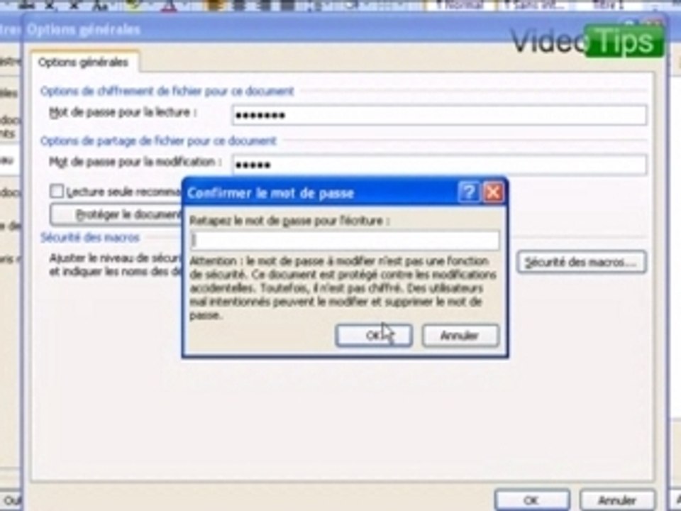 Proteger un document Word 2007