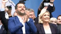 European far-right populists rally with Matteo Salvini in Milan