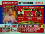 Lok Sabha Elections 2019, Phase 7 Polling: Uttar Pradesh CM Yogi Adityanath Casts Vote in Gorakhpur
