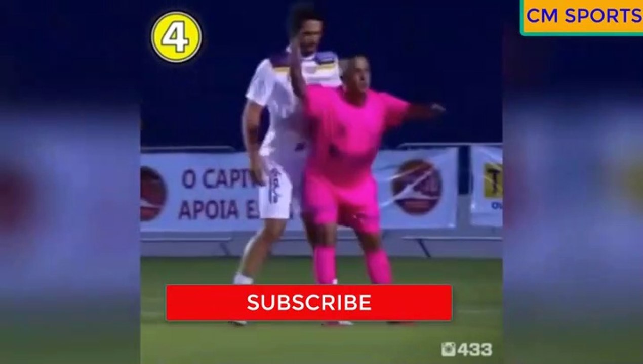 Players vs referees football fights - Football referees  most funny moments