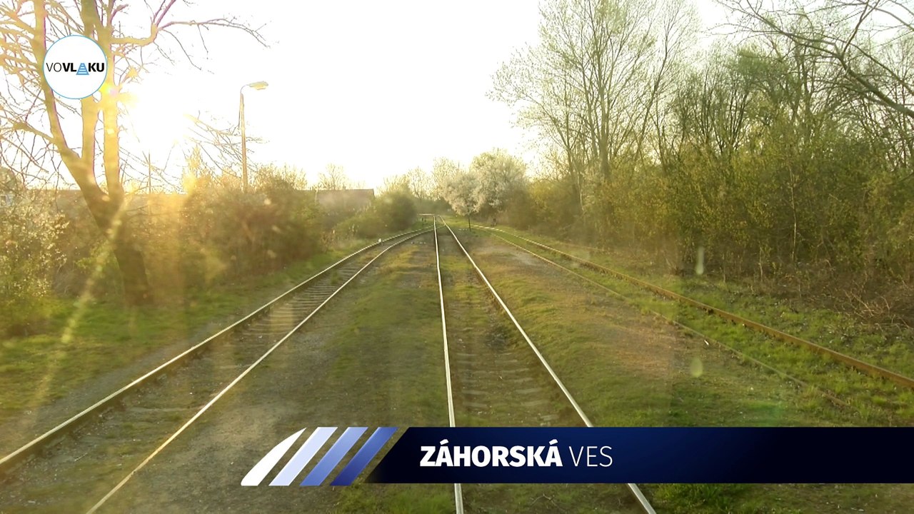 UNIKÁTNY VLAKOVÝ VIDEOPROJEKT: Zo Záhorskej Vsi do Zohora