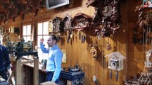 Different types of Cuckoo Clocks and their manufacturing in Black Forest, Germany