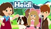 Heidi + Les Musiciens de Brême  | 2 dessins animés pour Enfants