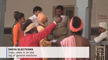 India votes in last leg of general elections