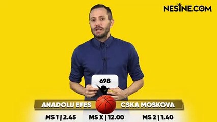 Anadolu Efes - CSKA Moskova TEK MAÇ Nesine'de!