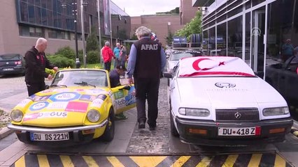 Europa-Orient/doğu-Batı Dostluk ve Barış Ralli'si Ankara'dan Yola Çıktı