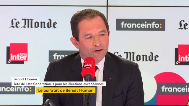 Benoît Hamon : Nous inviterons des sociaux démocrates et des écologistes qui ne souhaitent pas une co gestion avec les Libéraux...C'est Macron qui a nationalisé le débat(...)La seule bonne échelle est continentale
