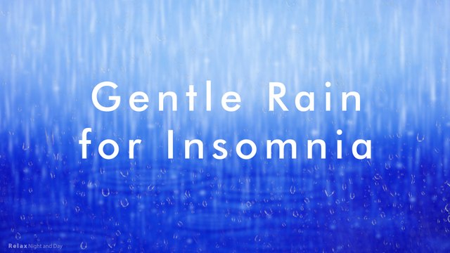 Gentle Rain Sound | 10 HOURS - 4K, Rain, Rain Sounds for Relaxing Sleep, insomnia, Meditation, Study, Relaxing Rain for Sleep
