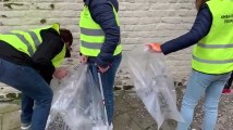 Waremme : les commerçants ont ramassé les mégots de cigarette
