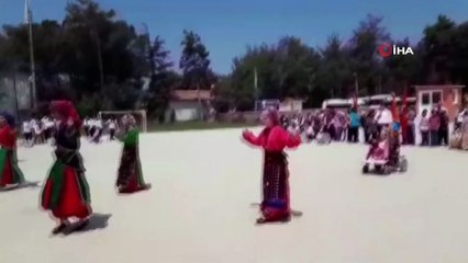 19 Mayıs törenlerine engelli lise öğrencisi damga vurdu