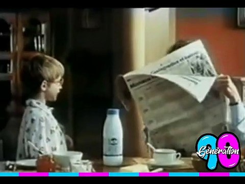 Papa c'est quoi cette bouteille de lait