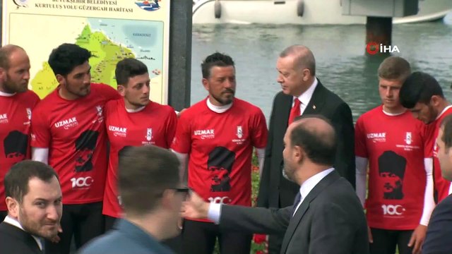 Samsun’da 19 Mayıs kutlamasına damga vuran “birlik pozu'