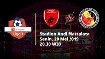 Jadwal Pertanidngan Liga 1 2019, PSM Makassar Hadapi Semen Padang, Senin (20/5)