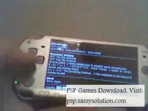 PSP Hack: Custom firmware 3.80